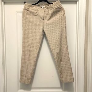 Polka-dot Capri pants